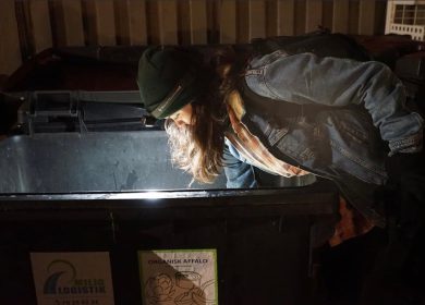 I’ve lived off bin food for seven years – I only buy beer, oil, chocolate and spices